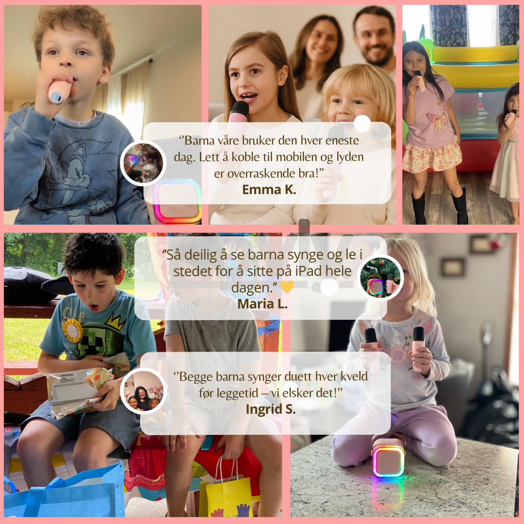 Novly™  MiniKaraoke – barnas favoritt